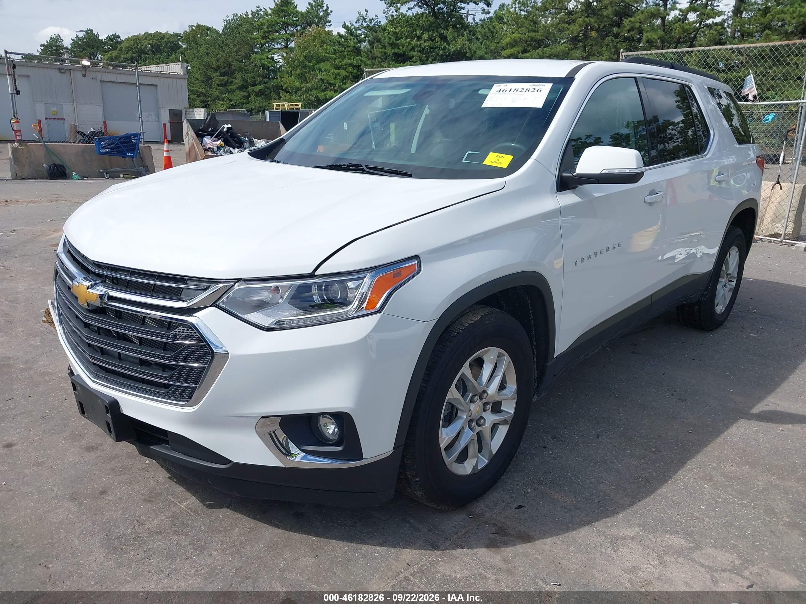 2021 CHEVROLET TRAVERSE AWD LT CLOTH — I2