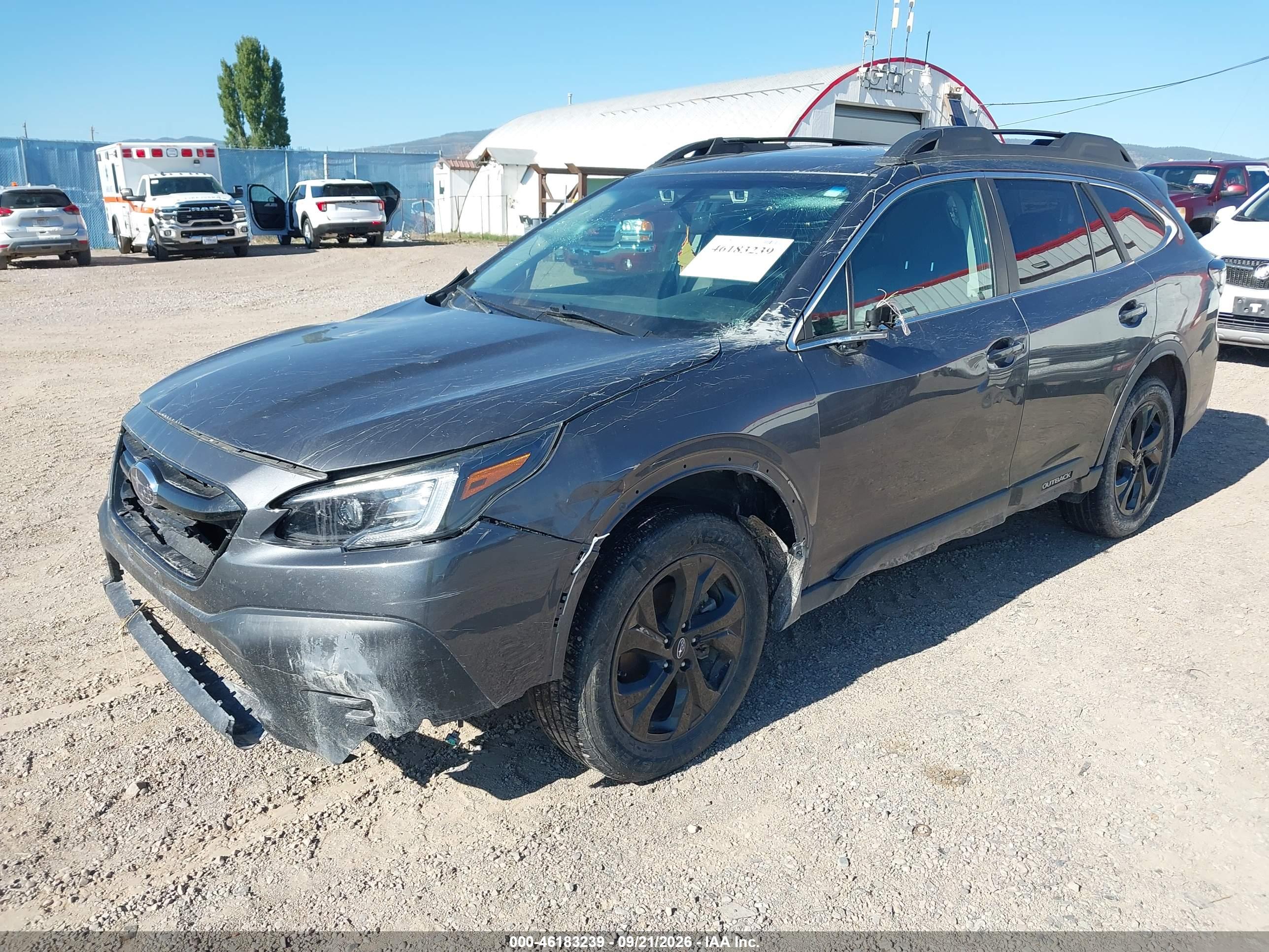 2021 SUBARU OUTBACK ONYX EDITION XT — I2