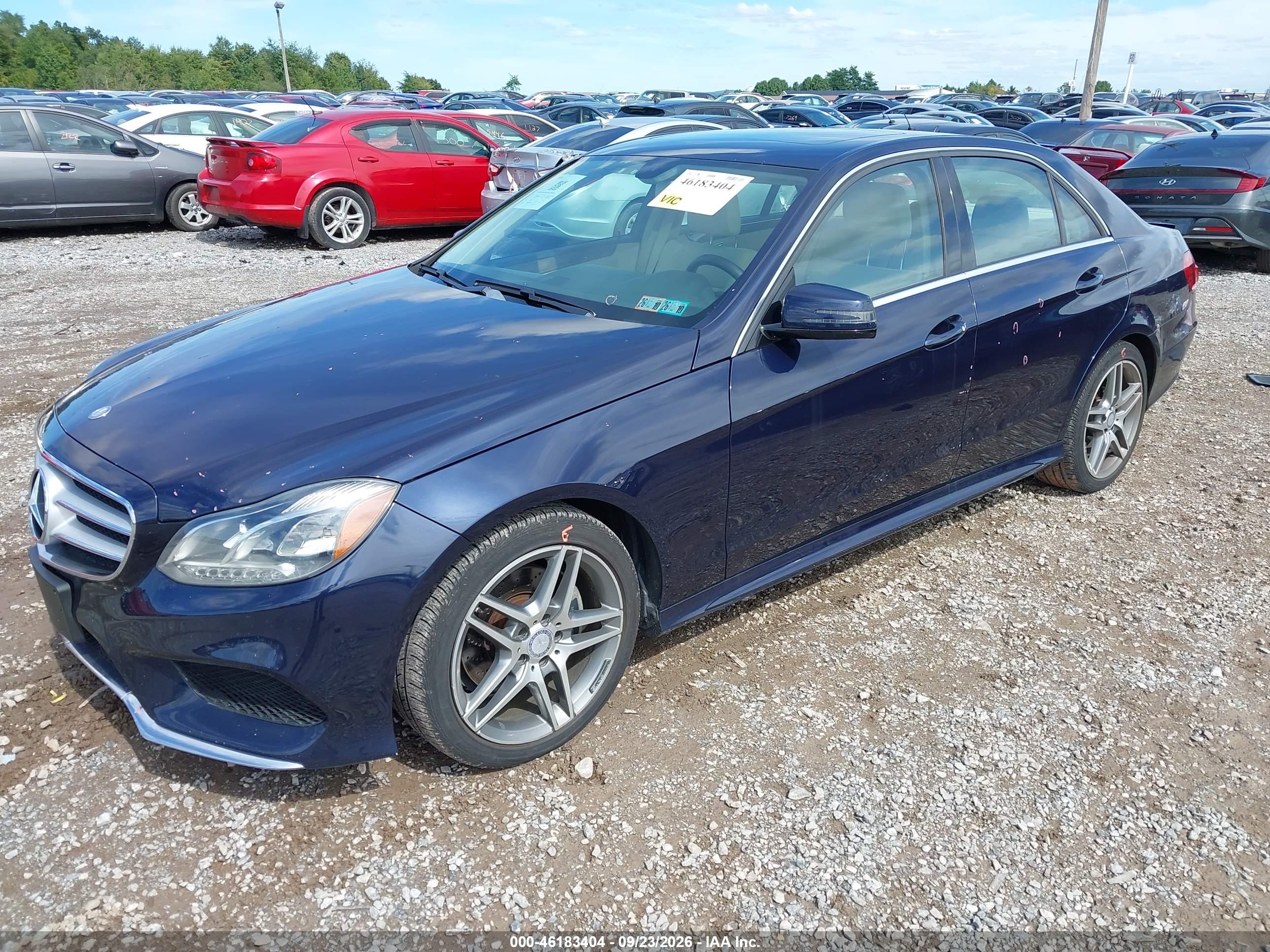 2015 MERCEDES-BENZ E 350 4MATIC — I2