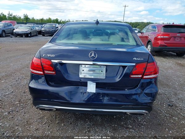 2015 MERCEDES-BENZ E 350 4MATIC — I119