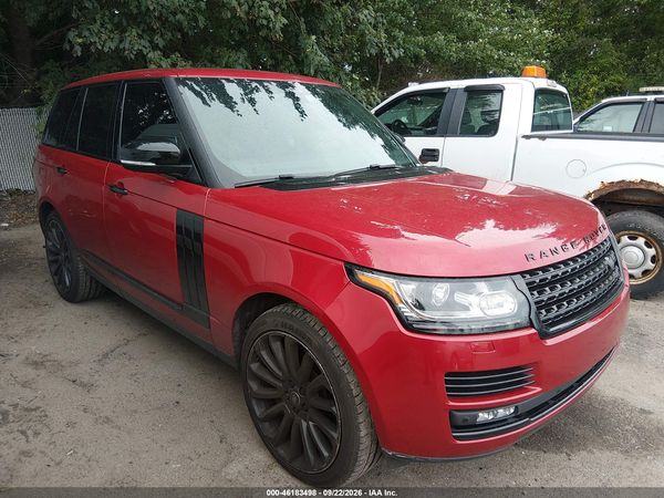 2017 LAND ROVER RANGE ROVER 3.0L V6 SUPERCHARGED HSE — I1