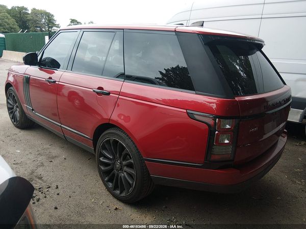 2017 LAND ROVER RANGE ROVER 3.0L V6 SUPERCHARGED HSE — I3
