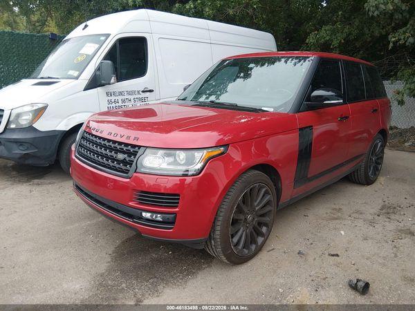 2017 LAND ROVER RANGE ROVER 3.0L V6 SUPERCHARGED HSE — I6