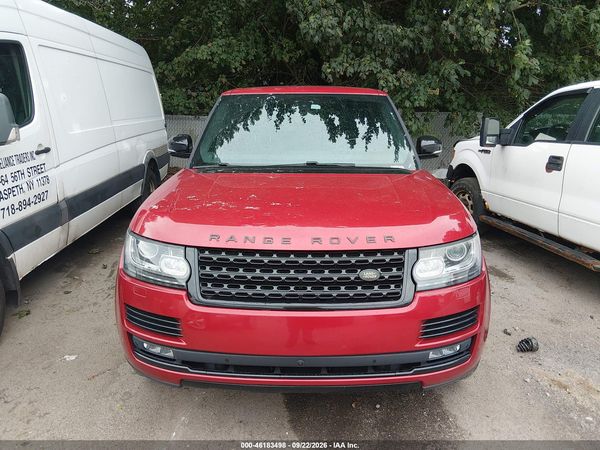 2017 LAND ROVER RANGE ROVER 3.0L V6 SUPERCHARGED HSE — I115