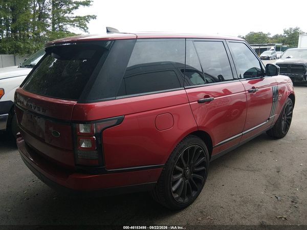 2017 LAND ROVER RANGE ROVER 3.0L V6 SUPERCHARGED HSE — I116