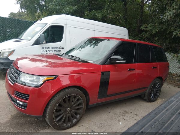 2017 LAND ROVER RANGE ROVER 3.0L V6 SUPERCHARGED HSE — I117