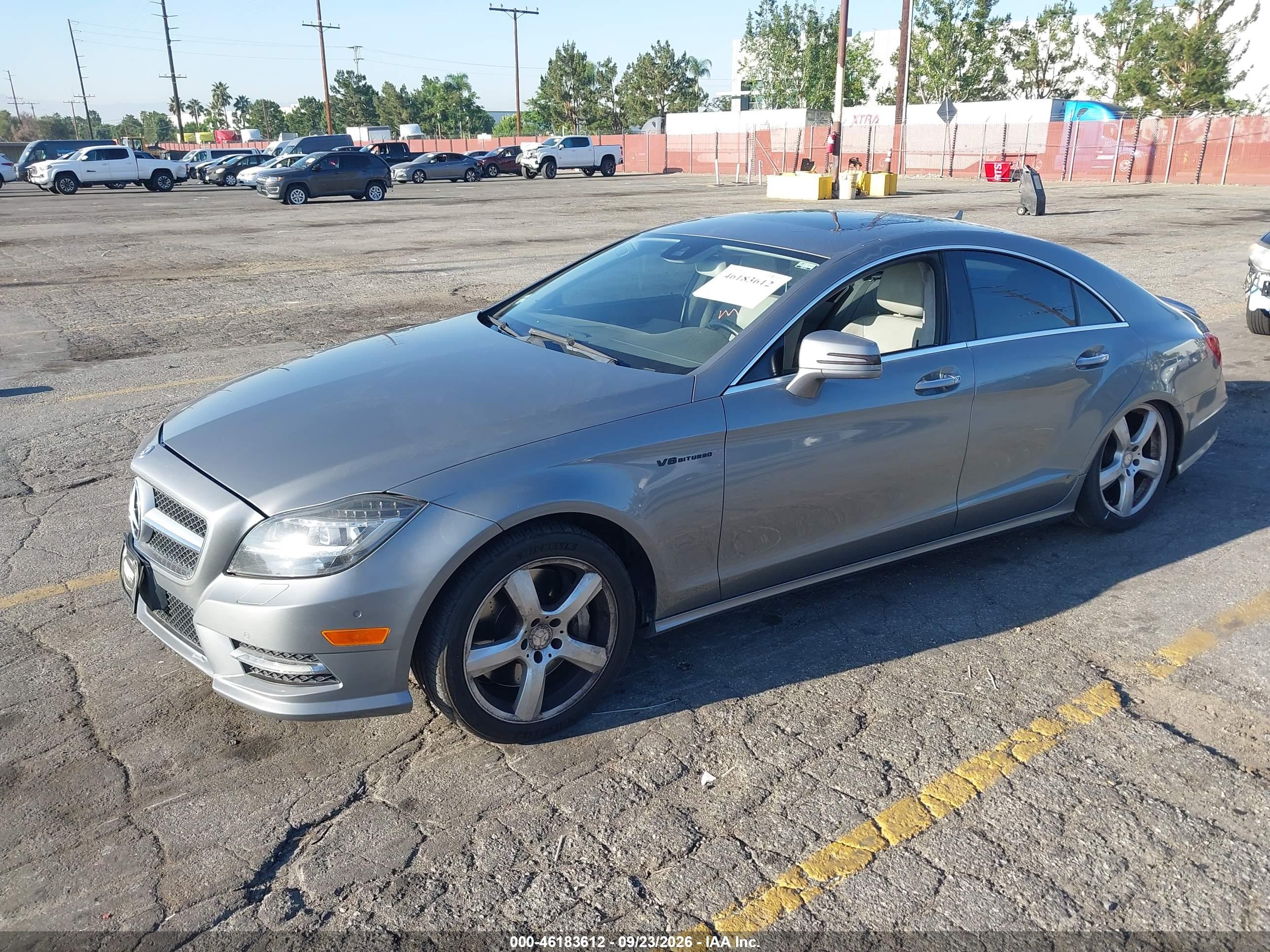 2012 MERCEDES-BENZ CLS 550 CLS550 — I2