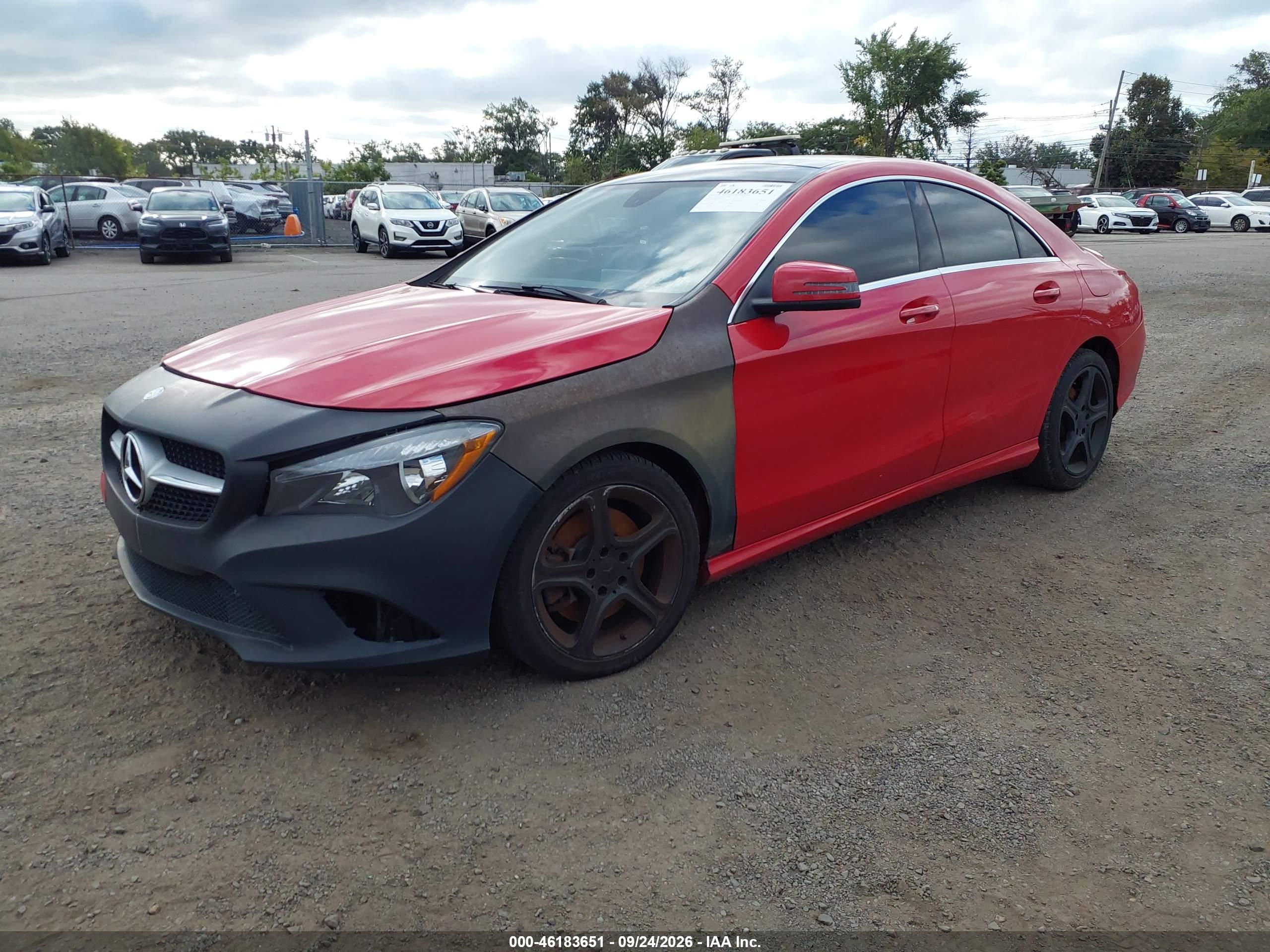 2014 MERCEDES-BENZ CLA 250 4MATIC — I2