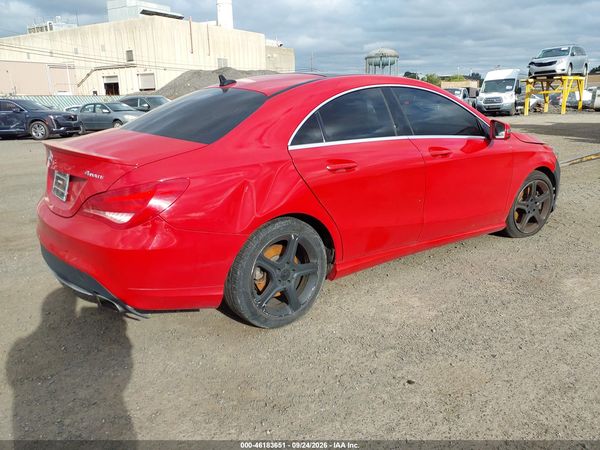 2014 MERCEDES-BENZ CLA 250 4MATIC — I4