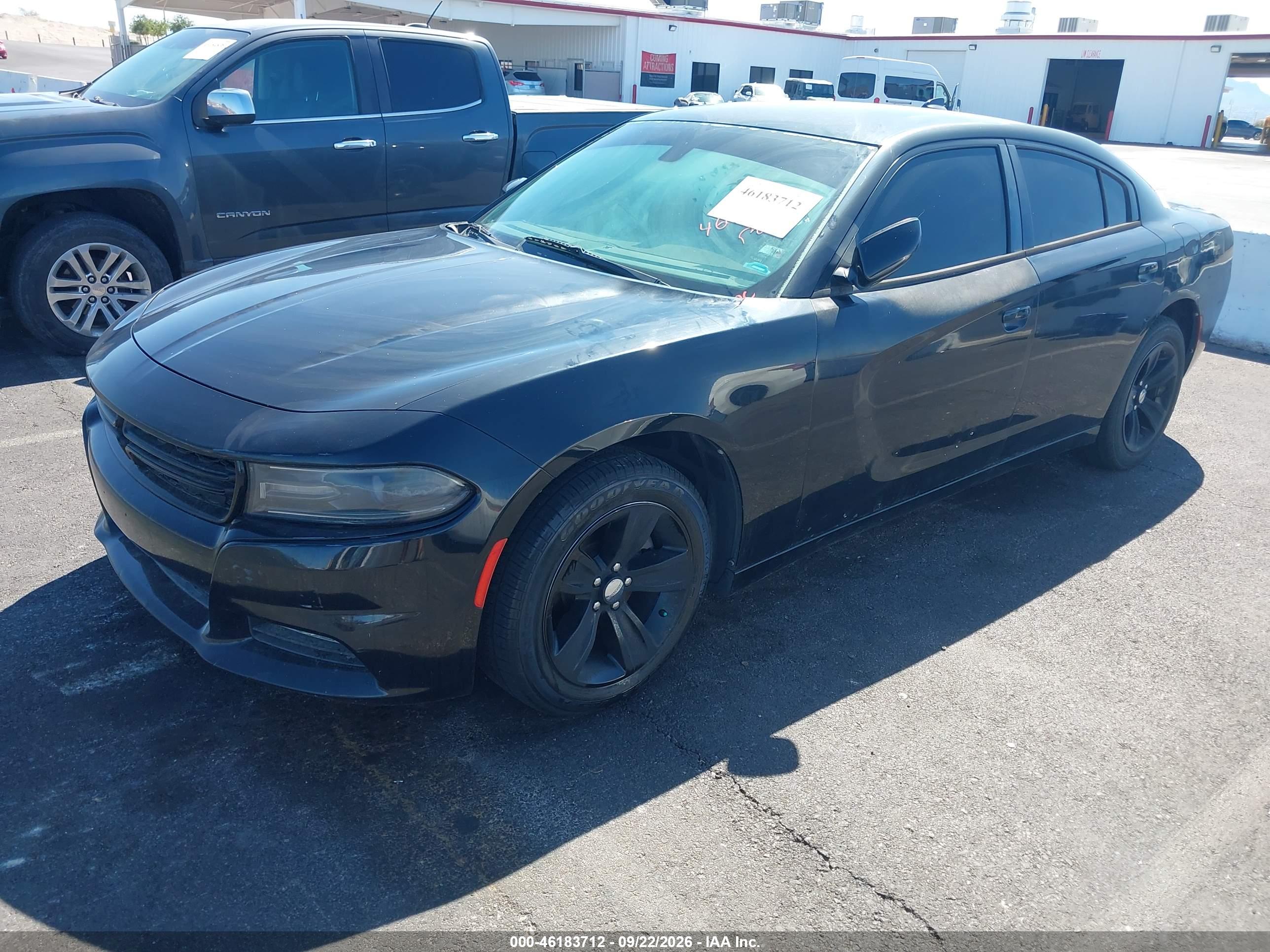 2016 DODGE CHARGER SXT — I2