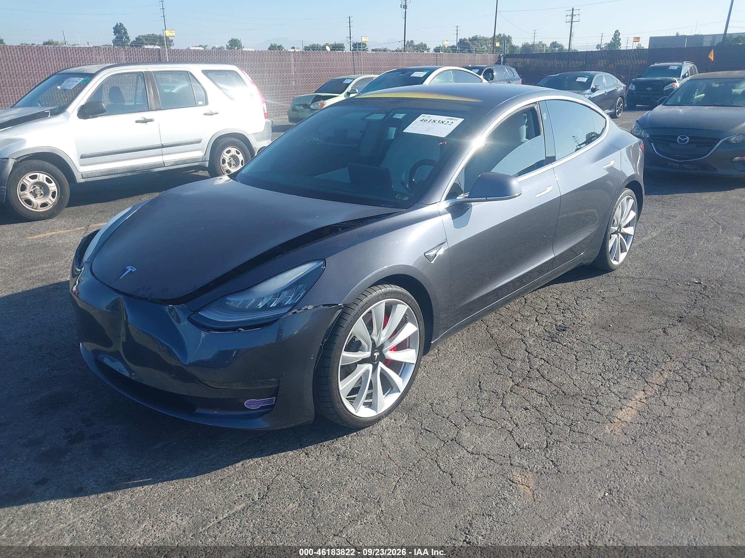 2018 TESLA MODEL 3 LONG RANGE/PERFORMANCE — I2