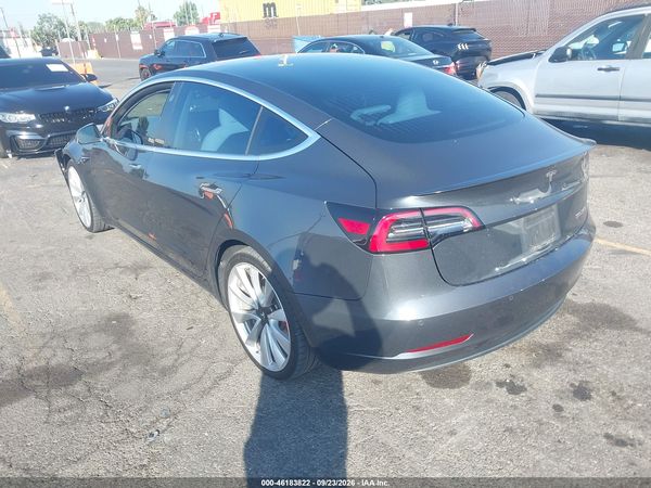 2018 TESLA MODEL 3 LONG RANGE/PERFORMANCE — I3