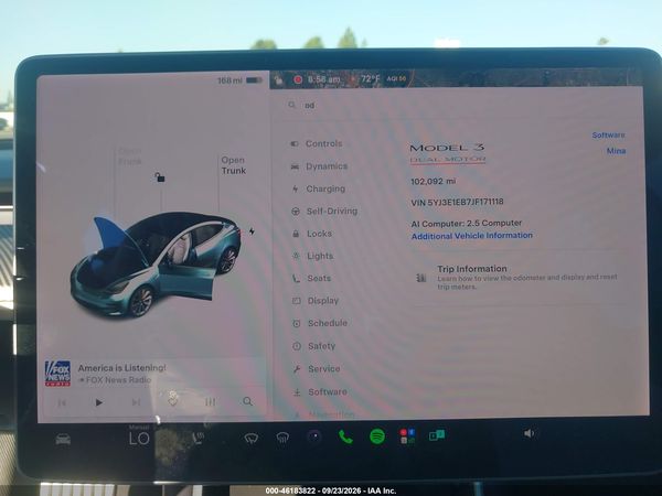 2018 TESLA MODEL 3 LONG RANGE/PERFORMANCE — I7