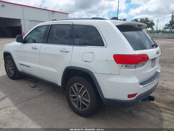 2017 JEEP GRAND CHEROKEE LIMITED 4X2 — I6