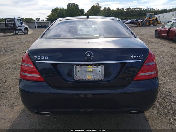 2012 MERCEDES-BENZ S 550 4MATIC — I119