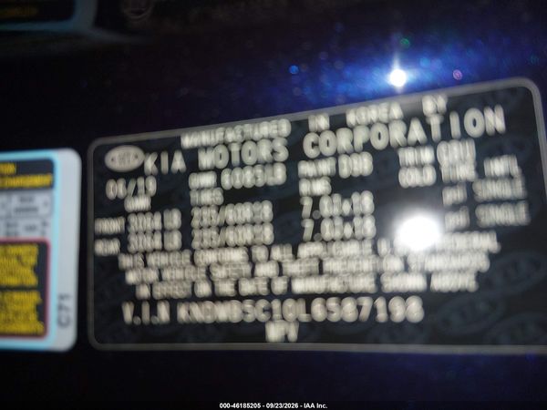 2020 KIA SEDONA EX — I9