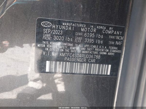 2024 GENESIS G90 3.5T E-SC AWD — I9