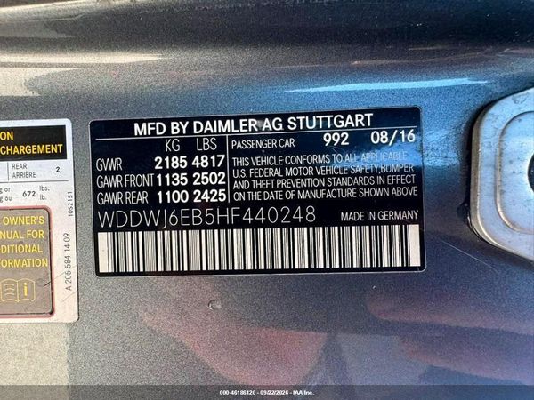 2017 MERCEDES-BENZ AMG C 43 4MATIC — I9
