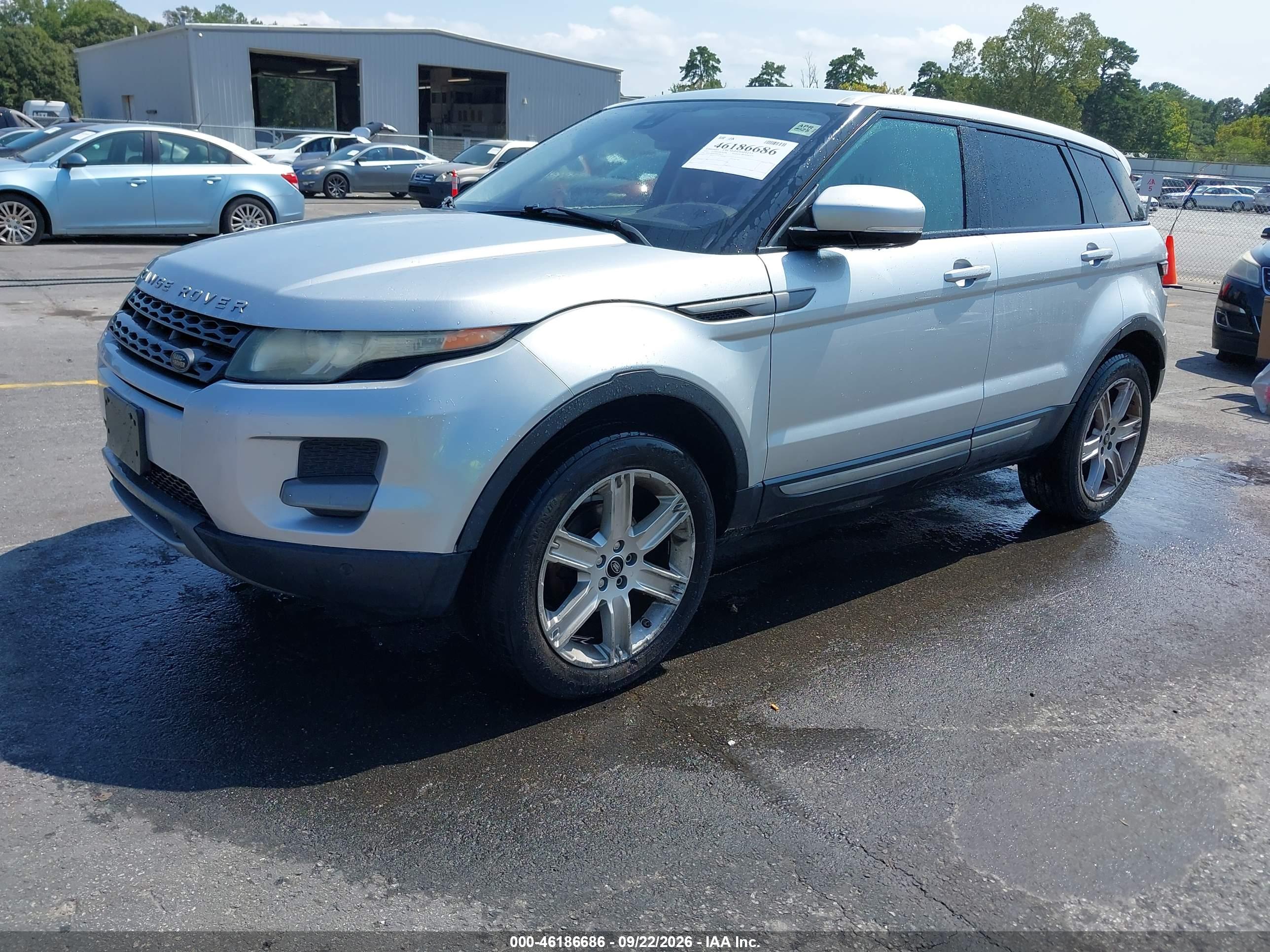 2013 LAND ROVER RANGE ROVER EVOQUE PURE — I2