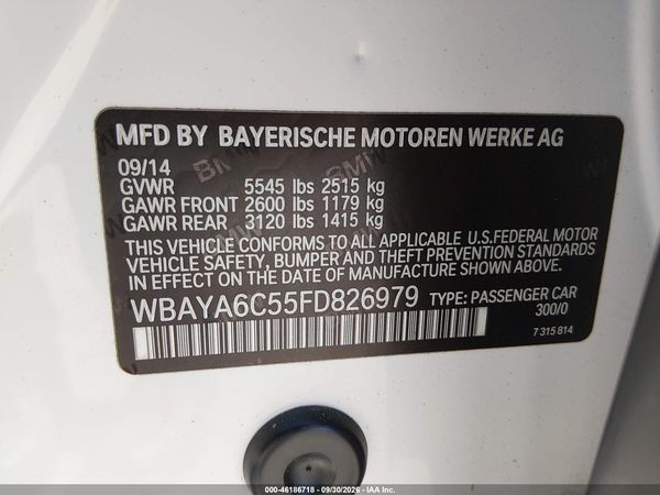 2015 BMW 740I — I9