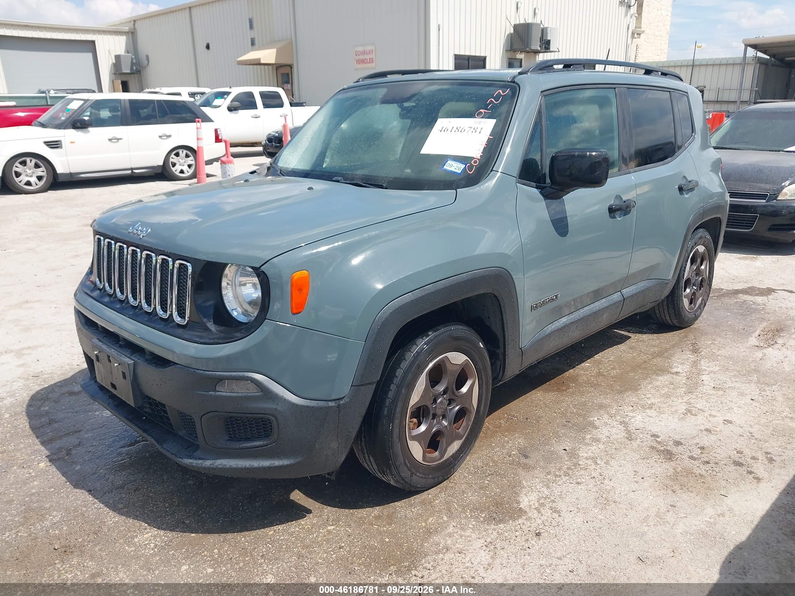 2017 JEEP RENEGADE Sport — I2