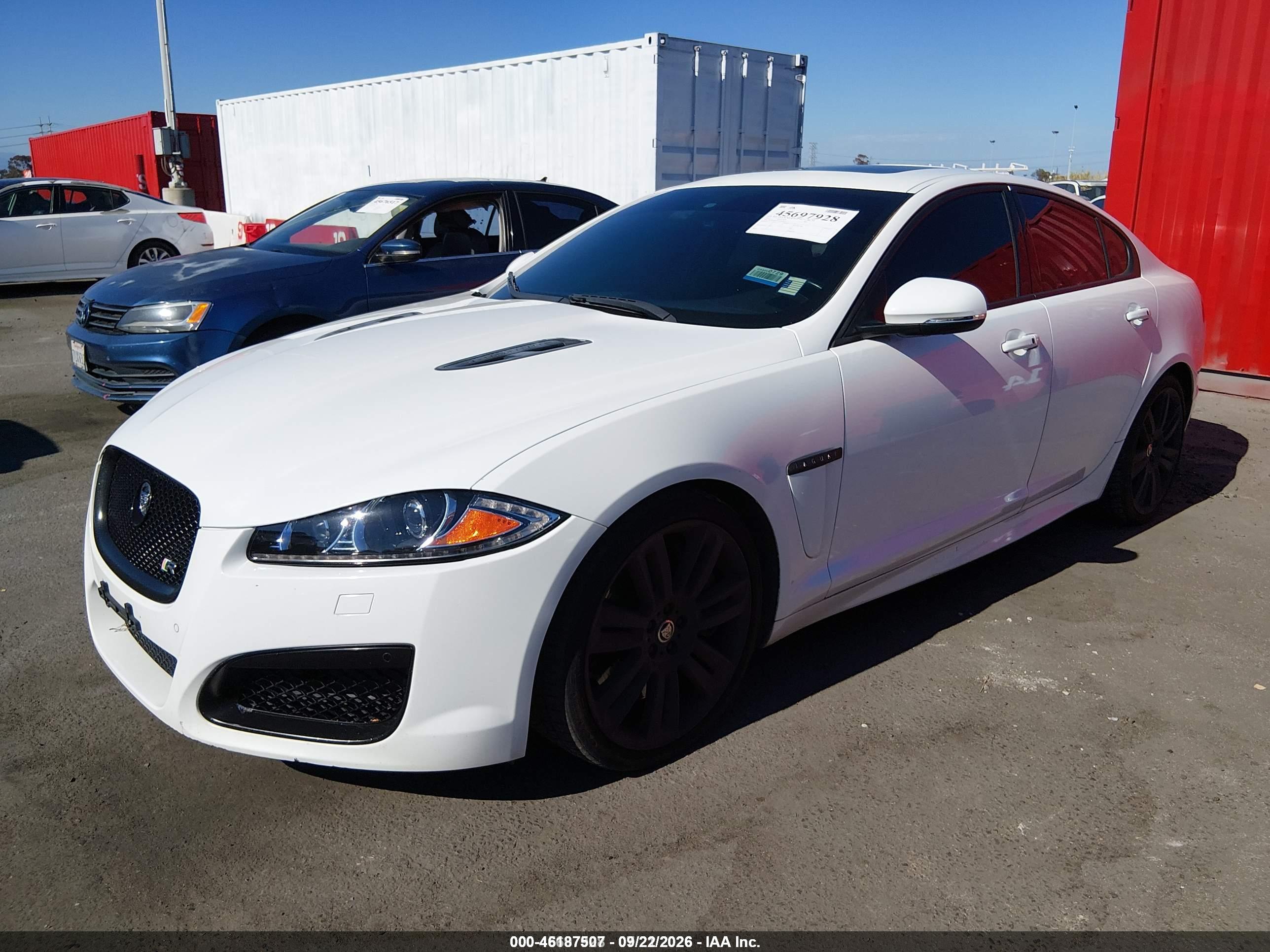 2012 JAGUAR XF XFR — I2