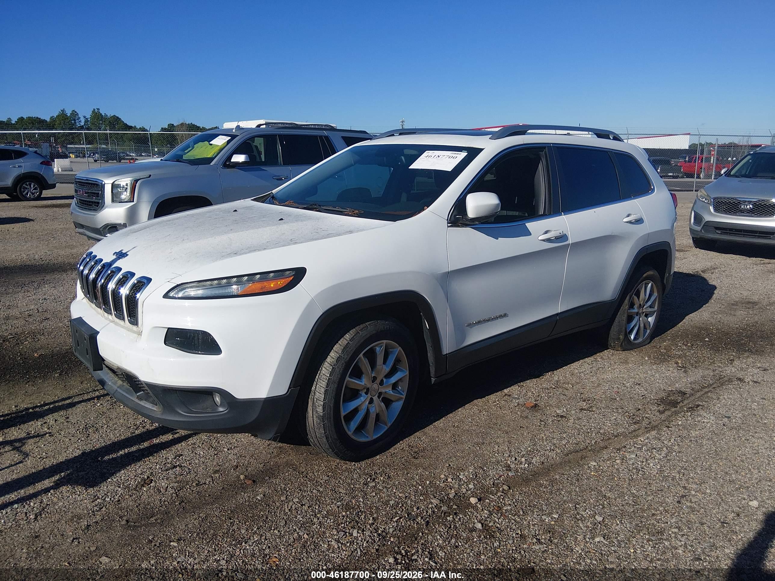 2016 JEEP CHEROKEE LIMITED — I2