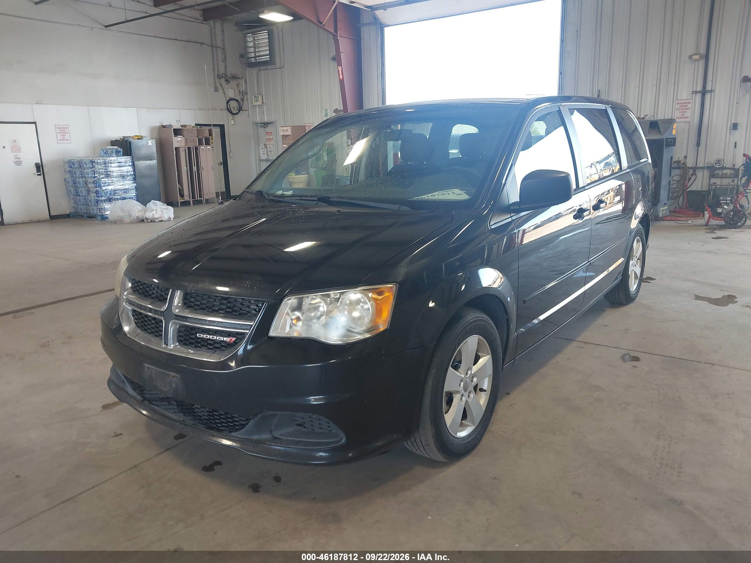 2013 DODGE GRAND CARAVAN SE — I2