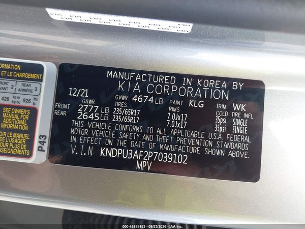 2023 KIA SPORTAGE LX — I9