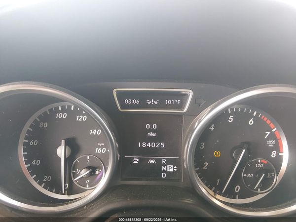 2012 MERCEDES-BENZ M-CLASS ML 350 — I7