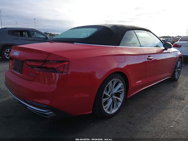 2022 AUDI A5 CABRIOLET PREMIUM — I4