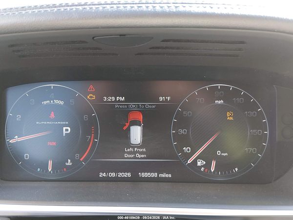 2014 LAND ROVER RANGE ROVER 5.0L V8 SUPERCHARGED — I7