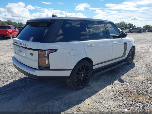 2018 LAND ROVER RANGE ROVER 5.0L V8 SUPERCHARGED — I4
