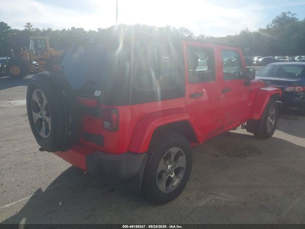 2017 JEEP WRANGLER UNLIMITED SAHARA — I4