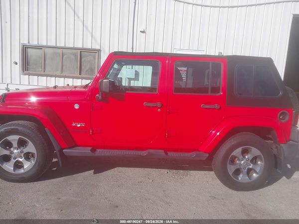 2017 JEEP WRANGLER UNLIMITED SAHARA — I117