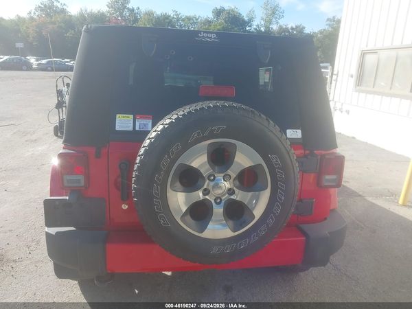 2017 JEEP WRANGLER UNLIMITED SAHARA — I119