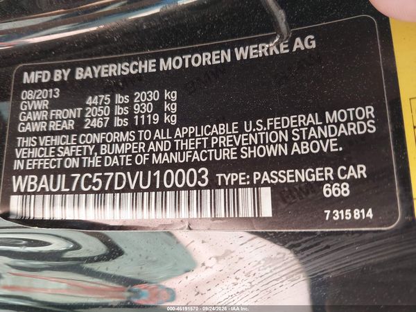 2013 BMW 1 SERIES 128I — I9