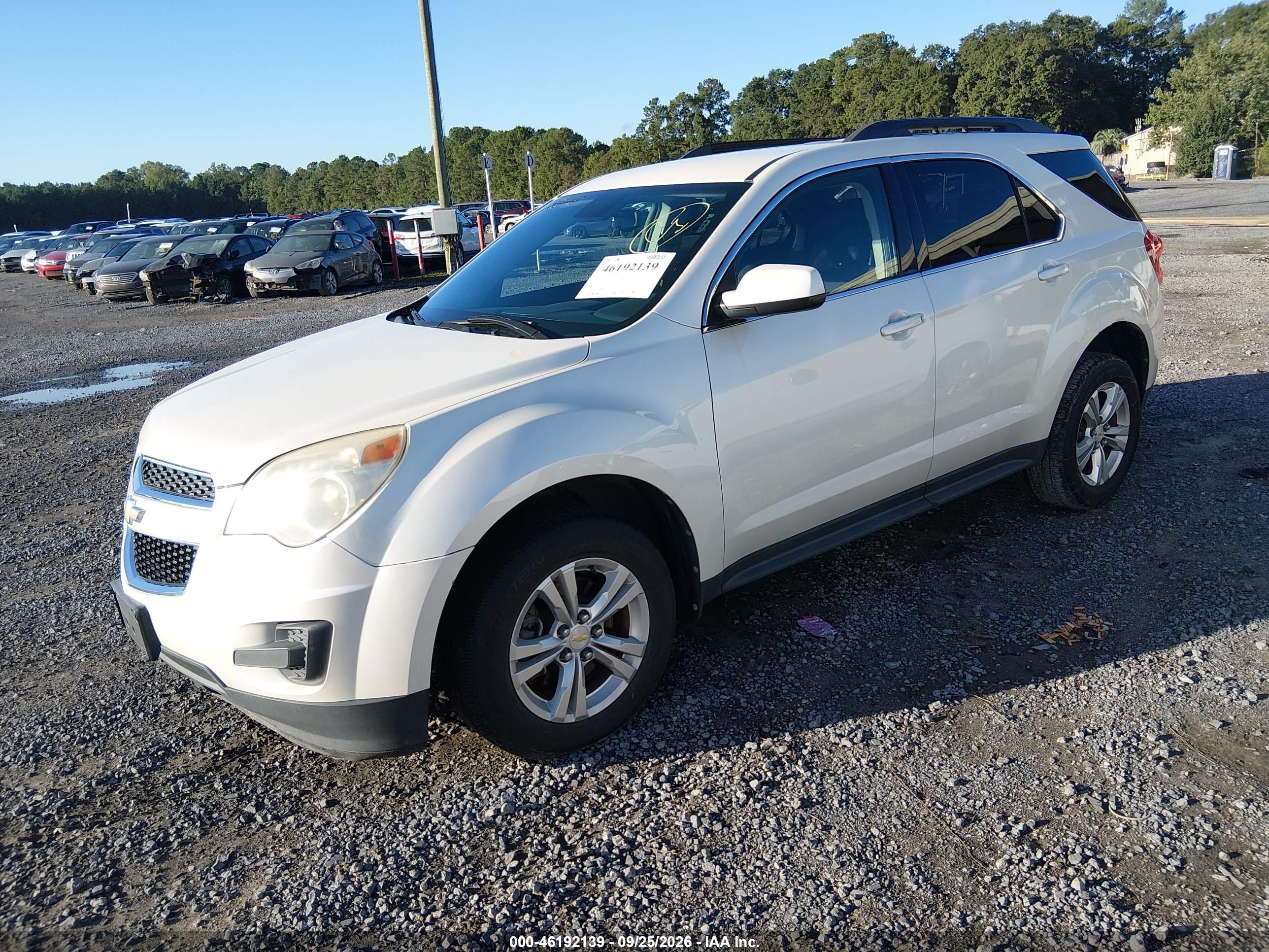 2012 CHEVROLET EQUINOX LT W/1LT — I2