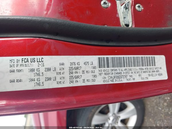 2016 JEEP PATRIOT LATITUDE — I9