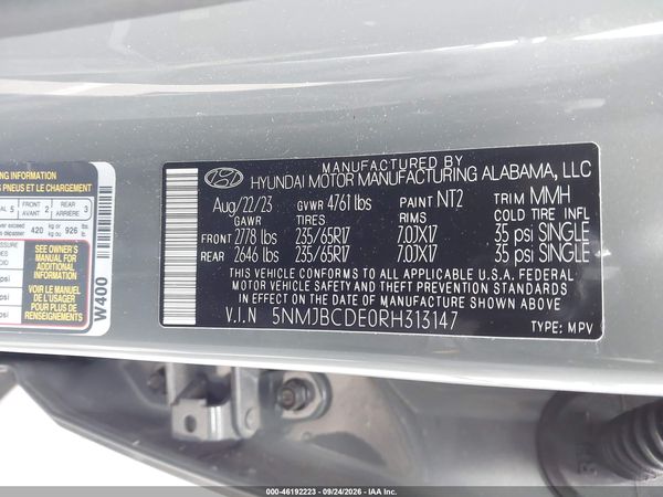 2024 HYUNDAI TUCSON SEL — I9