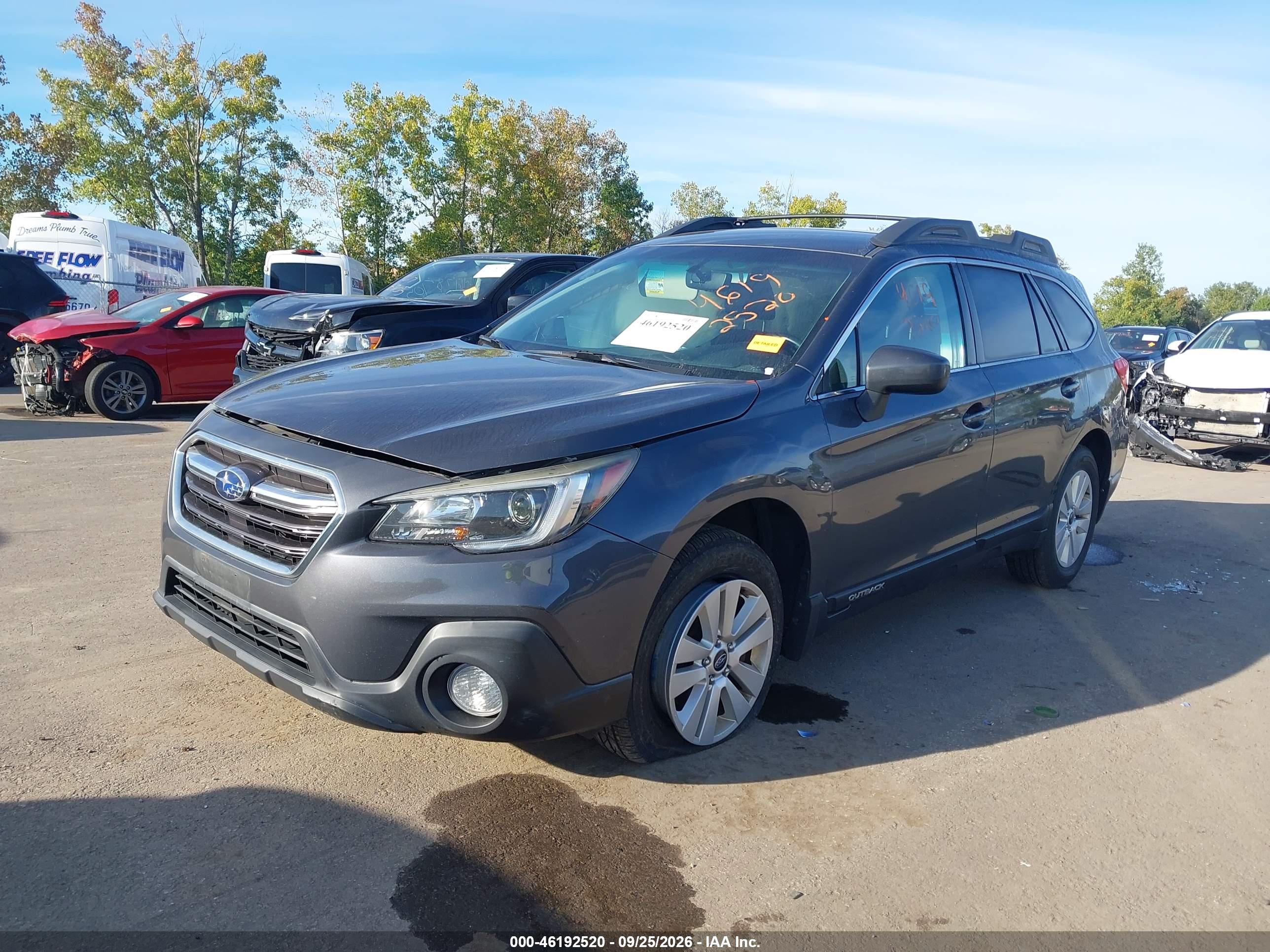 2018 SUBARU OUTBACK 2.5I PREMIUM — I2