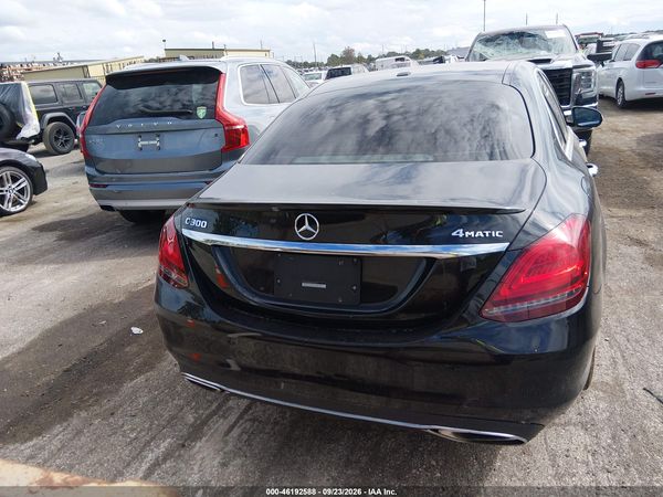 2019 MERCEDES-BENZ C 300 4MATIC — I119