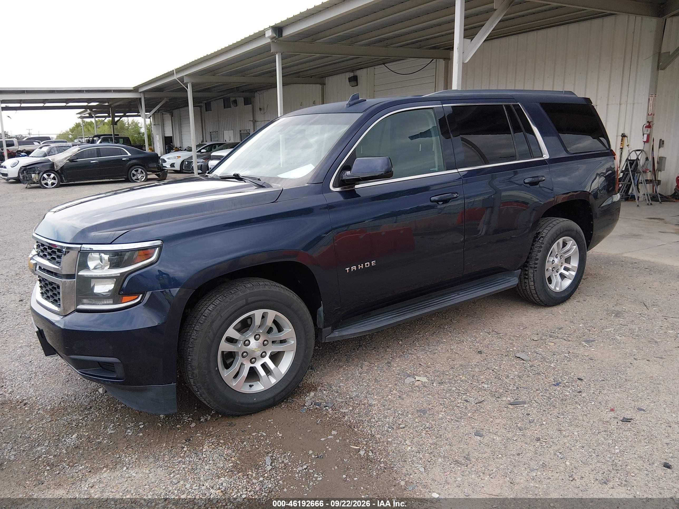 2018 CHEVROLET TAHOE LS — I2