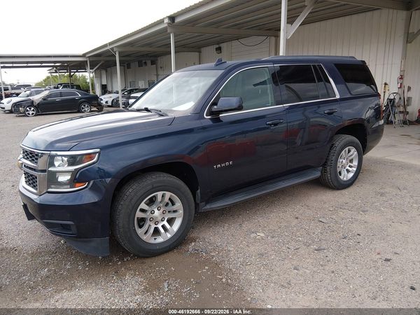 2018 CHEVROLET TAHOE — I2