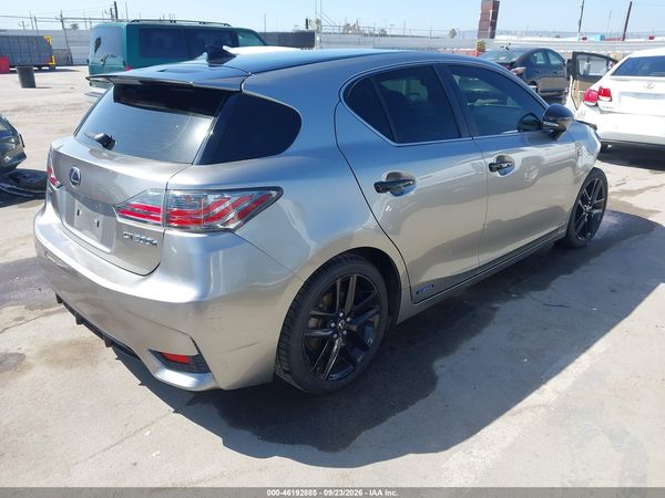 2016 LEXUS CT 200H — I4