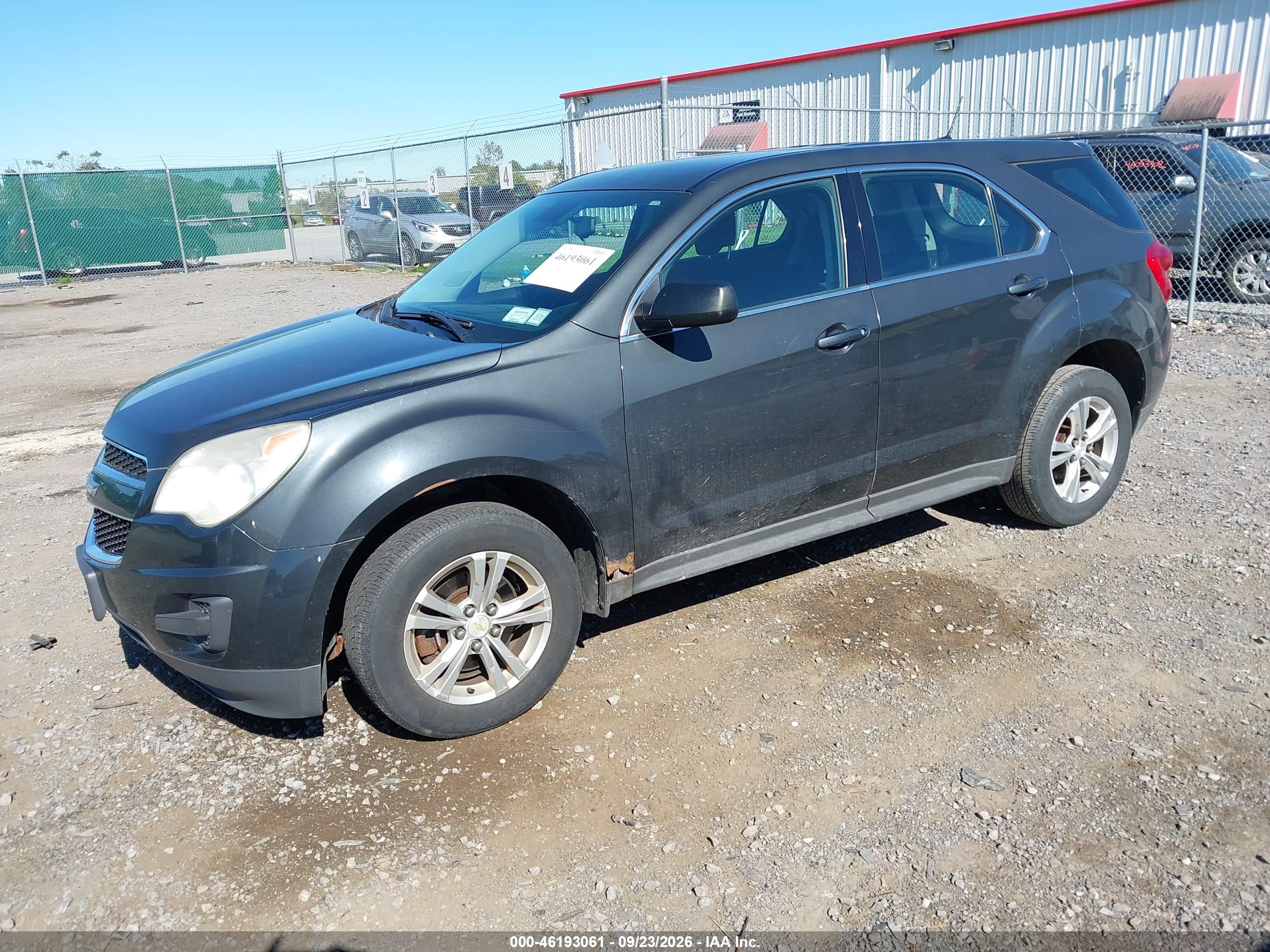2014 CHEVROLET EQUINOX LS — I2