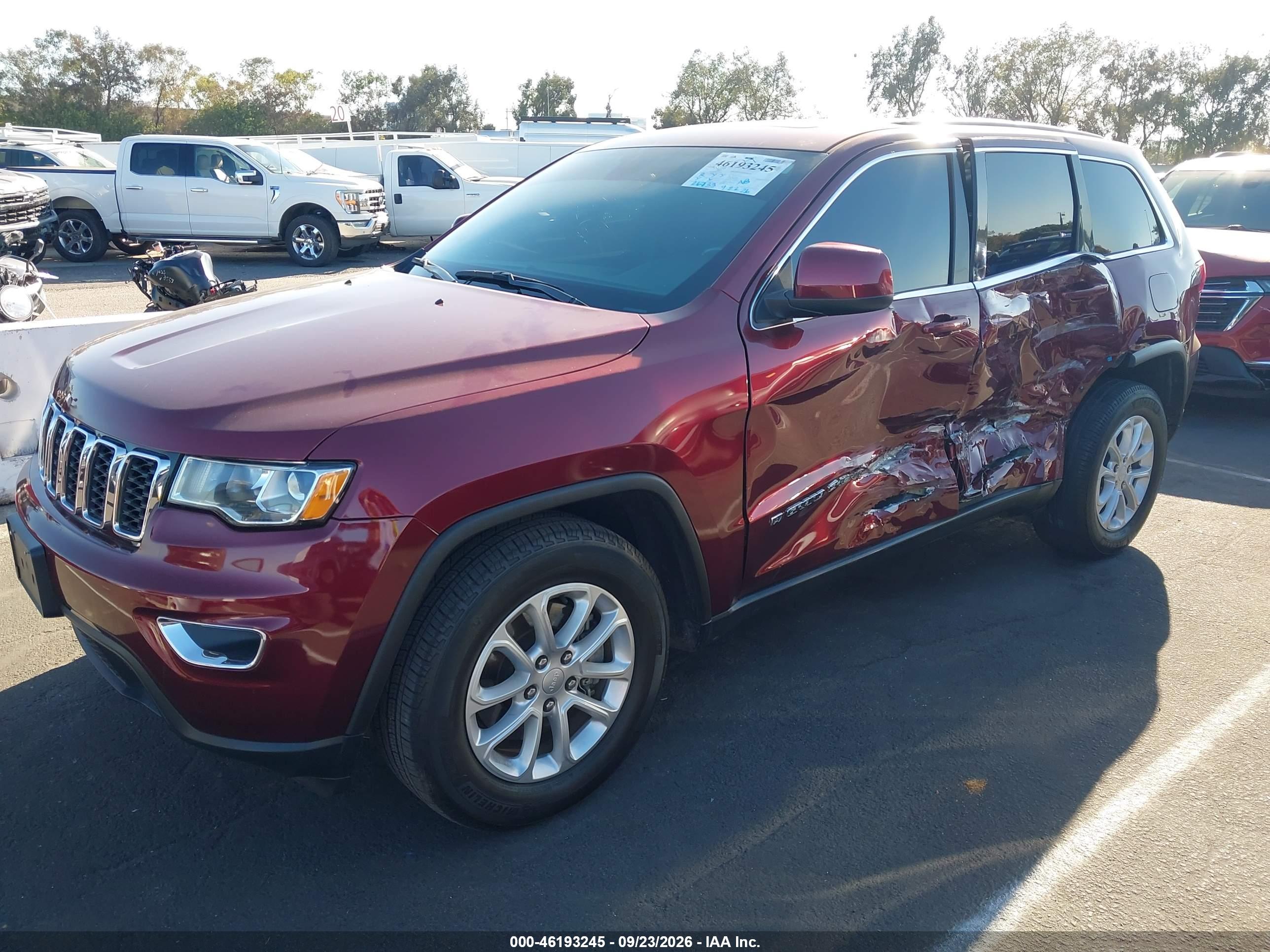 2022 JEEP GRAND CHEROKEE WK LAREDO E 4X2 — I2