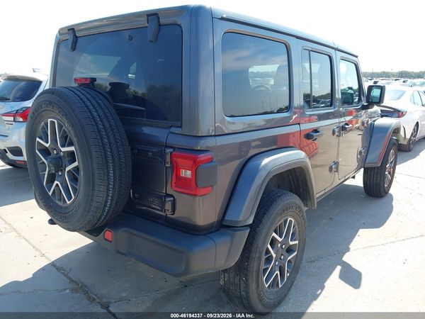 2025 JEEP WRANGLER 4-DOOR SAHARA 4X4 — I4