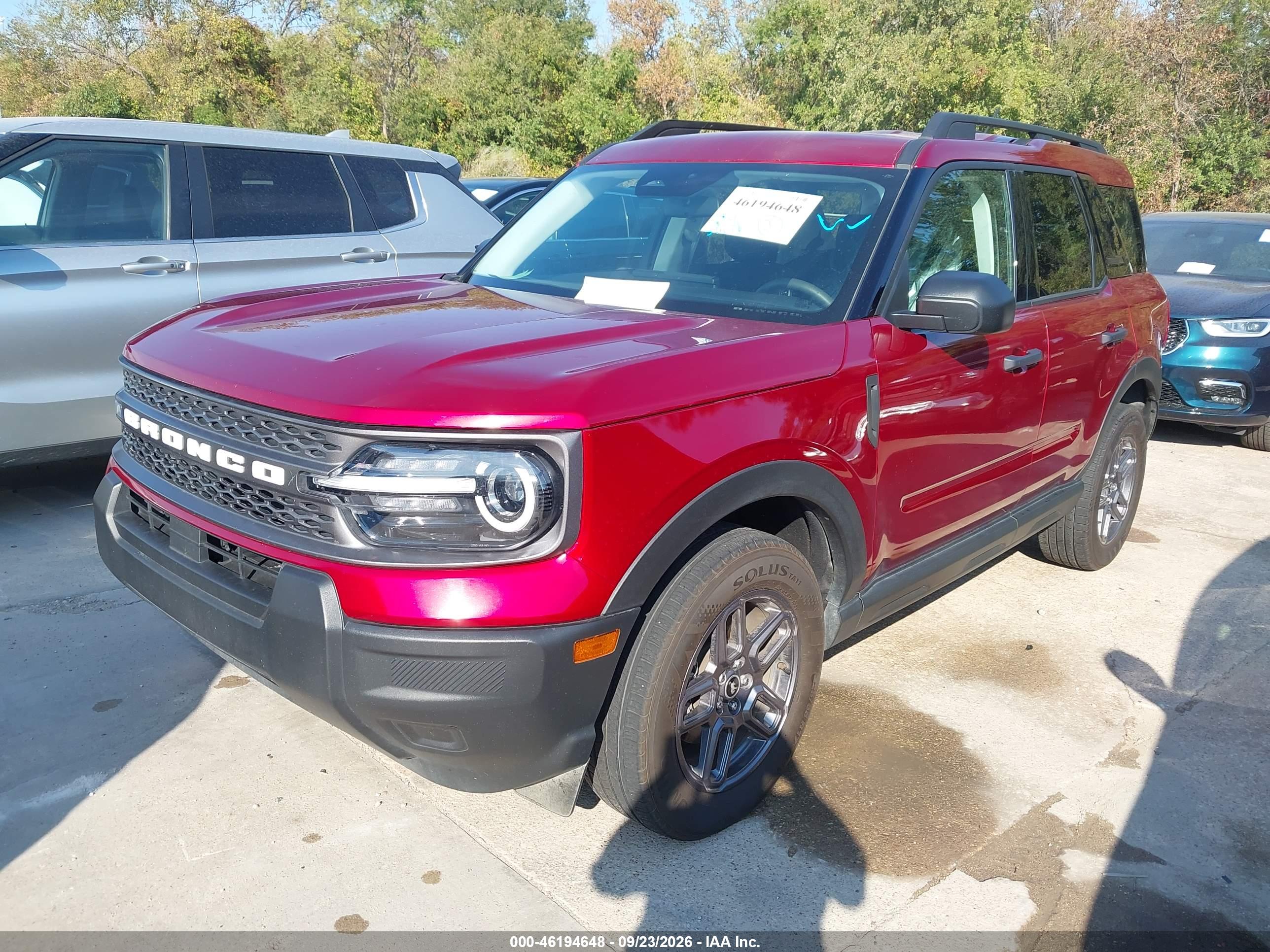 2025 FORD BRONCO SPORT BIG BEND — I2