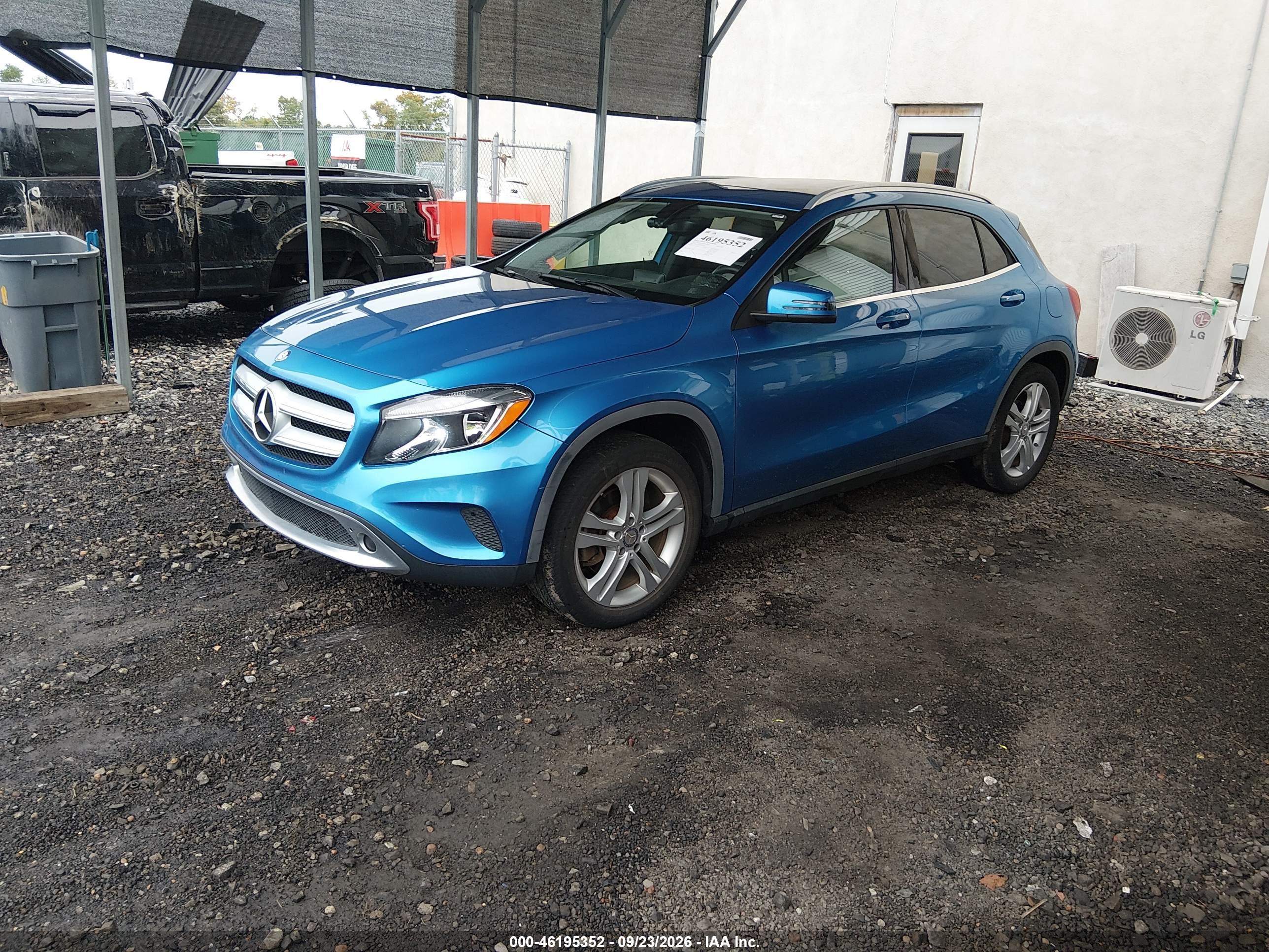 2015 MERCEDES-BENZ GLA 250 4MATIC — I2